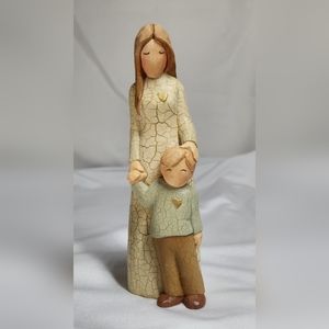 Mom's little man, Sculpted Hand-Painted Figure